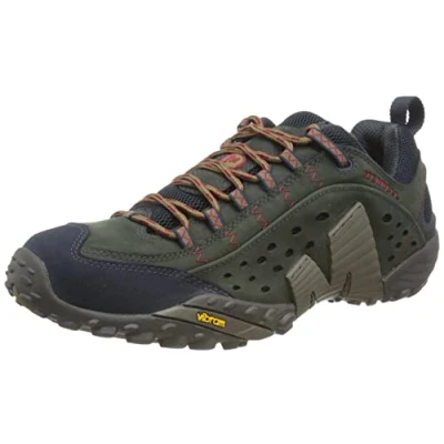 Afbeelding van Merrell Heren Intercept Trekking en wandelschoenen halfhoog, blauw, 44.5 EU