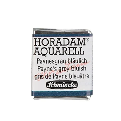 Afbeelding van Schmincke HORADAM® AQUARELL zeer fijne kunstenaar aquarel, 787 blauwachtig Payne grijs, 14 044, 1/2 emmer