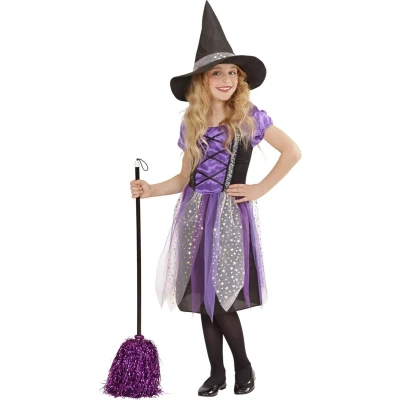 Afbeelding van Halloween heksen kostuum voor meiden Verkleedkleding