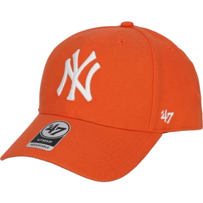 Afbeelding van 47 Brand New York Yankees MVP Cap B MVPSP17WBP OR, Unisex, Oranje, Pet, maat: One size