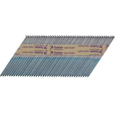 Afbeelding van Paslode stripspijker glad gegalvaniseerd d kop 3.1 x 90mm