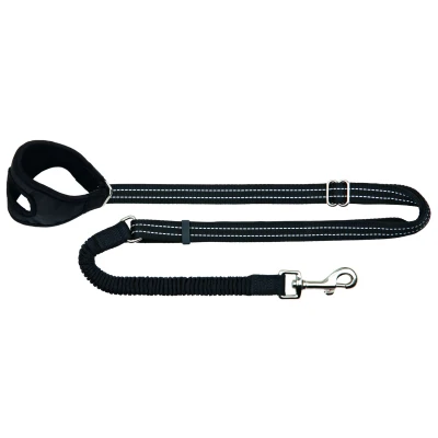 Afbeelding van Trixie Looplijn Jogging Riem 1.3M x 20 mm Zwart