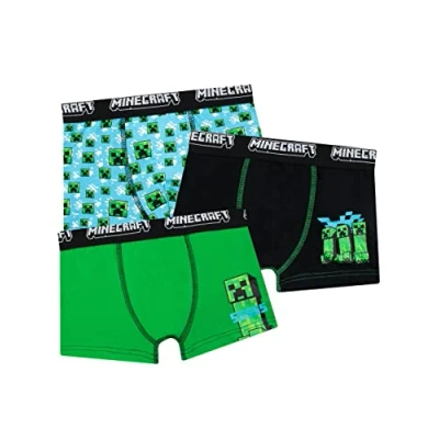 Afbeelding van Minecraft jongens ondergoed, 3 stuks, Meerkleurig