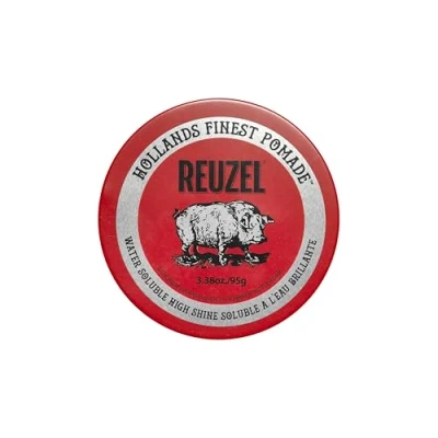 Afbeelding van Reuzel Rode zalf met gemiddelde grip en hoogglans voor mannen, in water oplosbare een flexibele glanzende look, 95 g