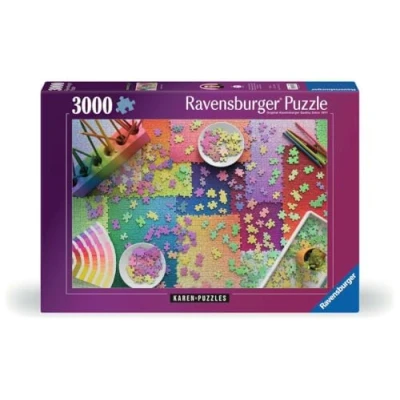 Afbeelding van Ravensburger puzzel Karen puzzles: puzzels op Legpuzzel 3000 stukjes