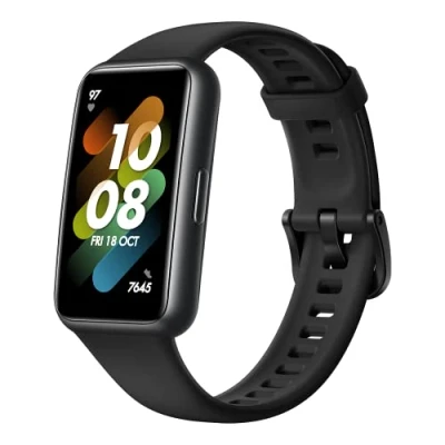 Afbeelding van HUAWEI Band 7 Smartwatch Activitytracker Graphite Zwart Batterijduur van 2 weken 96+ sporten Leia B19