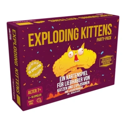 Afbeelding van Exploding Kittens EKIEK04NDE spel meerkleurig Duitse versie