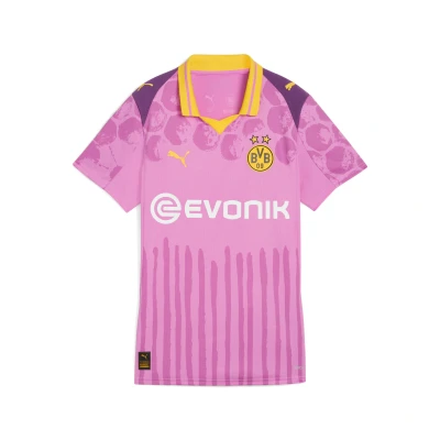 Afbeelding van Puma Borussia Dortmund Fanartikel, Dames, Maat: Large, Mauve pop faster yellow