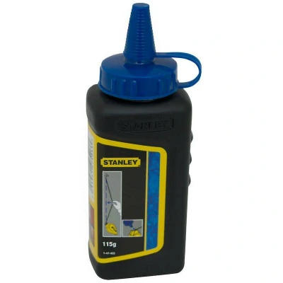 Image de STANLEY 1 47 403 ligne de craie bleu poudre 115g