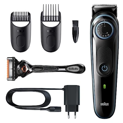 Afbeelding van Braun, Trimmer + Tondeuse, Baardtrimmer 3 BT3340. voor mannen
