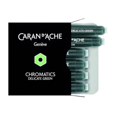 Afbeelding van Caran d&#039;Ache Vulpenvullingen Delicate Green Gratis graveren