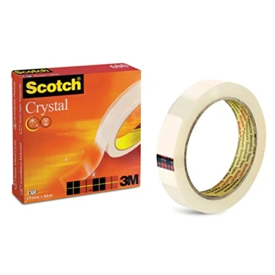 Afbeelding van Plakband Scotch Crystal 600 19mmx33m transparant