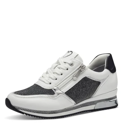 Afbeelding van MARCO TOZZI 2 23713 41 damessneakers, Witte kam