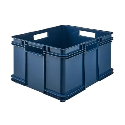 Afbeelding van Opbergdoos, Eco Plastic (PP), 52x43x28 ​​cm, 54 L, blauw