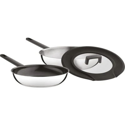 Afbeelding van Berghoff Uqonic Downdraft Koekenpannenset 24 + 28 cm