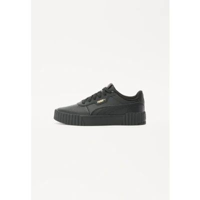 Afbeelding van PUMA Carina 3.0 Dames Sneakers Black Gold