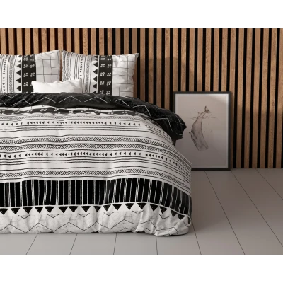 Afbeelding van Dekbedovertrek Lits Jumeaux 240x200 Sleeptime Polykatoen Wit