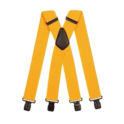 Afbeelding van Olata bretels met 4 clips, XXL, extra sterk, volledig verstelbaar, dikke stof 5 cm