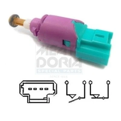 Afbeelding van Remlichtschakelaar MEAT &amp; DORIA 35090
