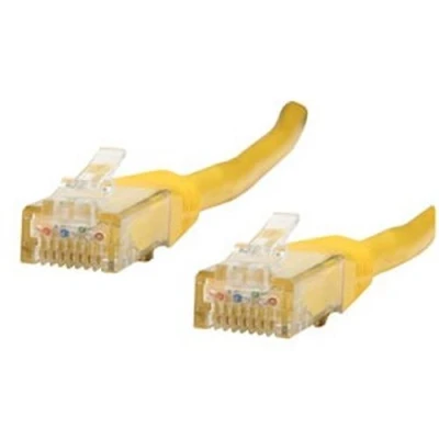 Image de Cordon Patch RJ45 UTP CAT6 Jaune 0,50 M