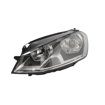 Afbeelding van ALKAR 2751137 Koplampen Links H15, H7 met daglicht elektromotor Behuizing zwart binnengedeelte VOLKSWAGEN: Golf 7, 7 Variant