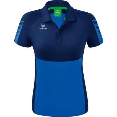 Afbeelding van Erima Six Wings polo dames new royal/new navy