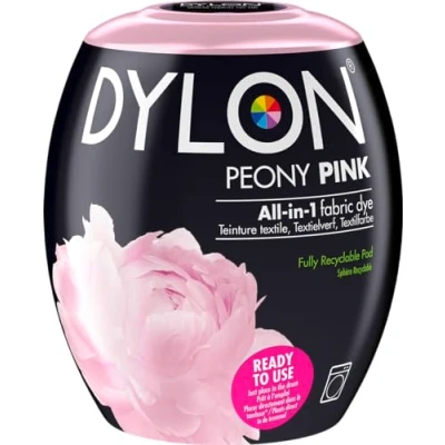 Afbeelding van Dylon Textielverf voor wasmachine, roze, 8,5 x 9,9 cm