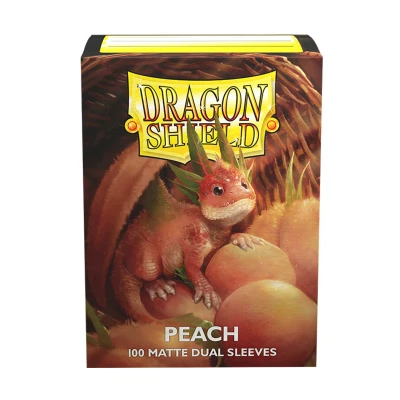 Afbeelding van Dragon Shield Sleeves Dual Matte Peach (100 stuks)