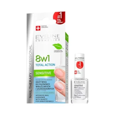 Afbeelding van Eveline Cosmetics 8W1 Sensitive Nagelconditioner 12 ml