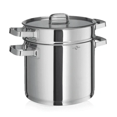Afbeelding van Kuchenprofi Kookpot Met Pastainzet San Remo 22 Cm Cook