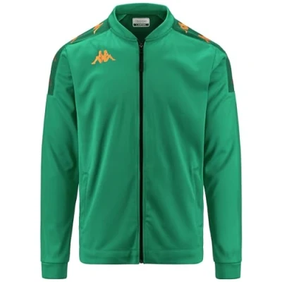 Afbeelding van Kappa Giullio Halve Rits Sweatshirt Groen XL Man