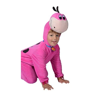 Afbeelding van Ciao S.r.l Kostuum The Flintstones Dino Junior Katoen Roze Mt 92/98