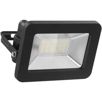 Afbeelding van Goobay LED buitenspot, 20 W met 1700 lm, neutraal wit licht (4000 K) en M16 wartel, geschikt voor buitengebruik (IP65)