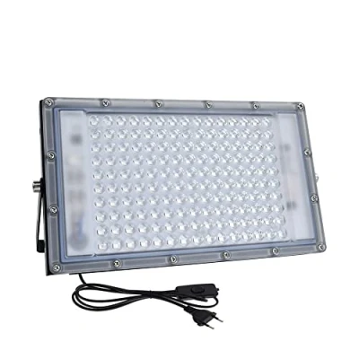 Afbeelding van 300 W UV LED zwart licht hoge prestaties fluorescerende lamp 395 nm + 365 EU schakelaar plug voor feest licht, podiumverlichting, carrosserieverf, nachtlicht, uitharding