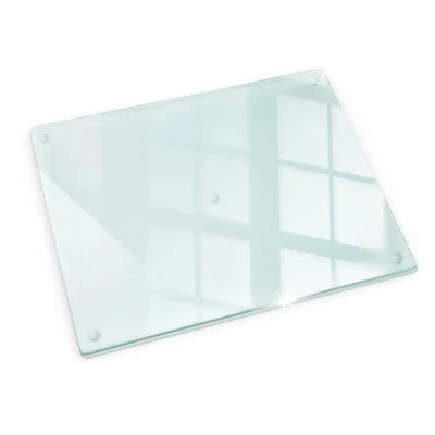 Afbeelding van Tulup Snijplank Voor Keuken Hittebestendig Onbreekbaar Gehard Glas Beschermt Werkblad 52x40 cm