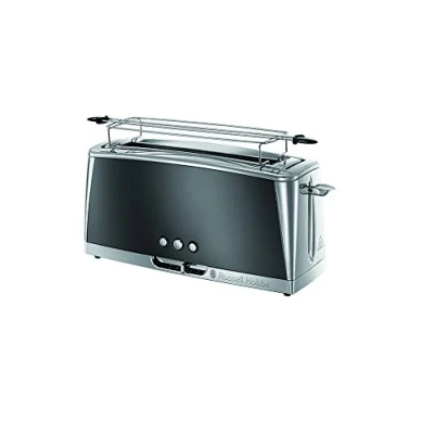 Afbeelding van Russell Hobbs 23251 56 Luna Moonlight Grey Long Slot Broodrooster Grijs