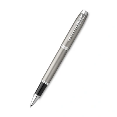 Image de Stylo roller Parker IM Finitions Chromées Acier