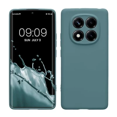 Afbeelding van kwmobile telefoonhoesje geschikt voor Xiaomi Redmi Note 14 Pro 4G Hoesje smartphone Precisie camera uitsnede In Arctische nacht