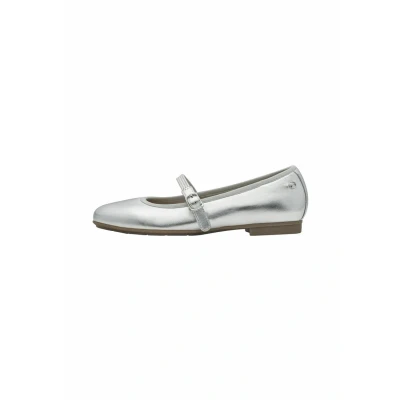 Afbeelding van TAMARIS Comfort Comfortabele ballerina&#039;s voor dames, zilver, 37 EU, zilver., EU
