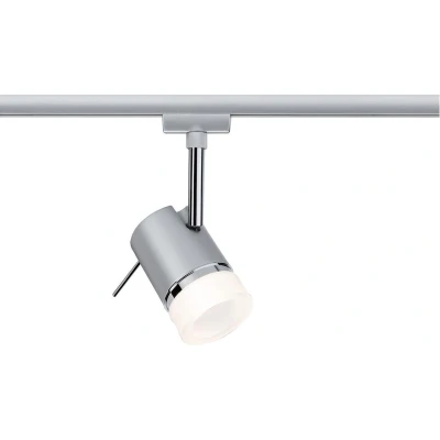 Afbeelding van Paulmann Pipe 230V railsysteem lamp URail GU10 10 W LED Chroom, Chroom (mat)