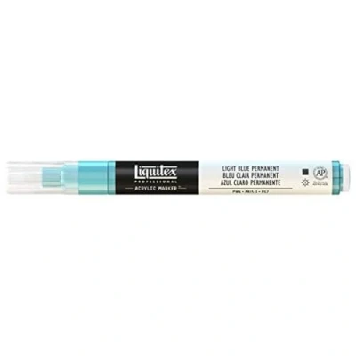 Afbeelding van Liquitex Marker, fijne punt, lichtblauw, permanent