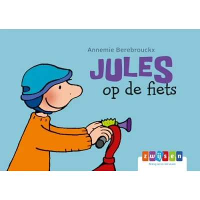 Afbeelding van Jules kartonboekje 25 op de fiets