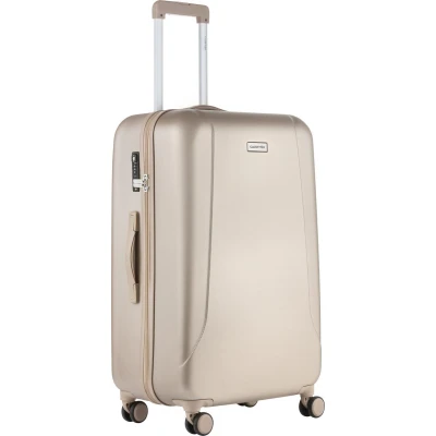 Afbeelding van CarryOn Skyhopper 4 Wiel Trolley 78 champagne Harde Koffer