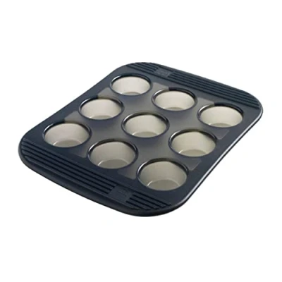 Afbeelding van 9 cup siliconen mini cupcake bakvorm Mastrad