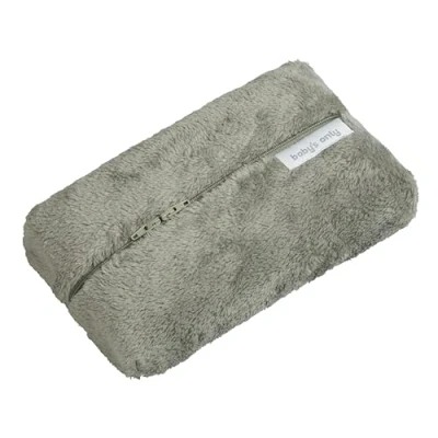 Afbeelding van Baby&#039;s Only Billendoekjeshoes Cozy Babydoekjes Hoes voor luierdoekjes en pampers billendoekjes Urban Green Ritssluiting