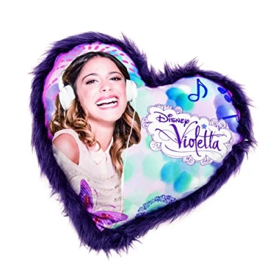 Afbeelding van Joy Toy Violetta 15565 hartkussen 33 x cm