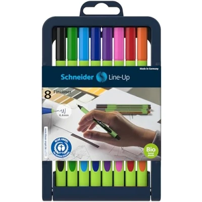 Afbeelding van Fineliner Schneider line up verstelbare pencil case