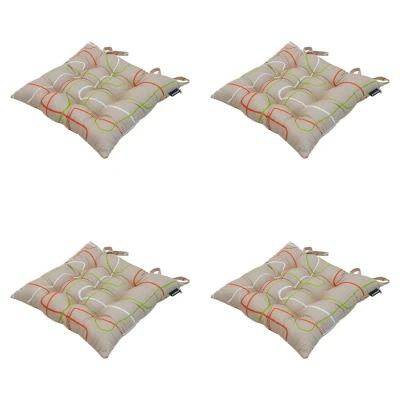 Afbeelding van Madison Toscane kussen 46X46 Joah terra 4 stuks