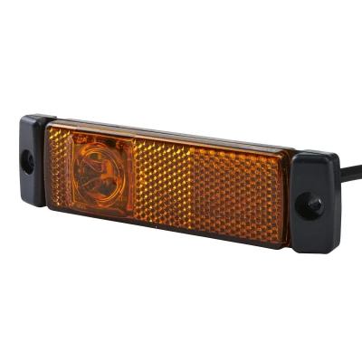 Afbeelding van HELLA 2PS 011 422 891 Zijmarkeringslamp LED Links, rechts 12V Opbouw, Schroefaansluiting