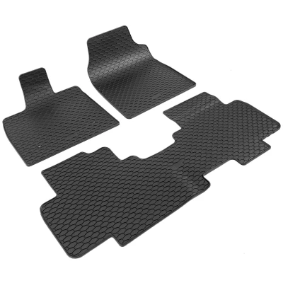 Afbeelding van WALSER 50927 Vloermatset Rubber antraciet/zwart